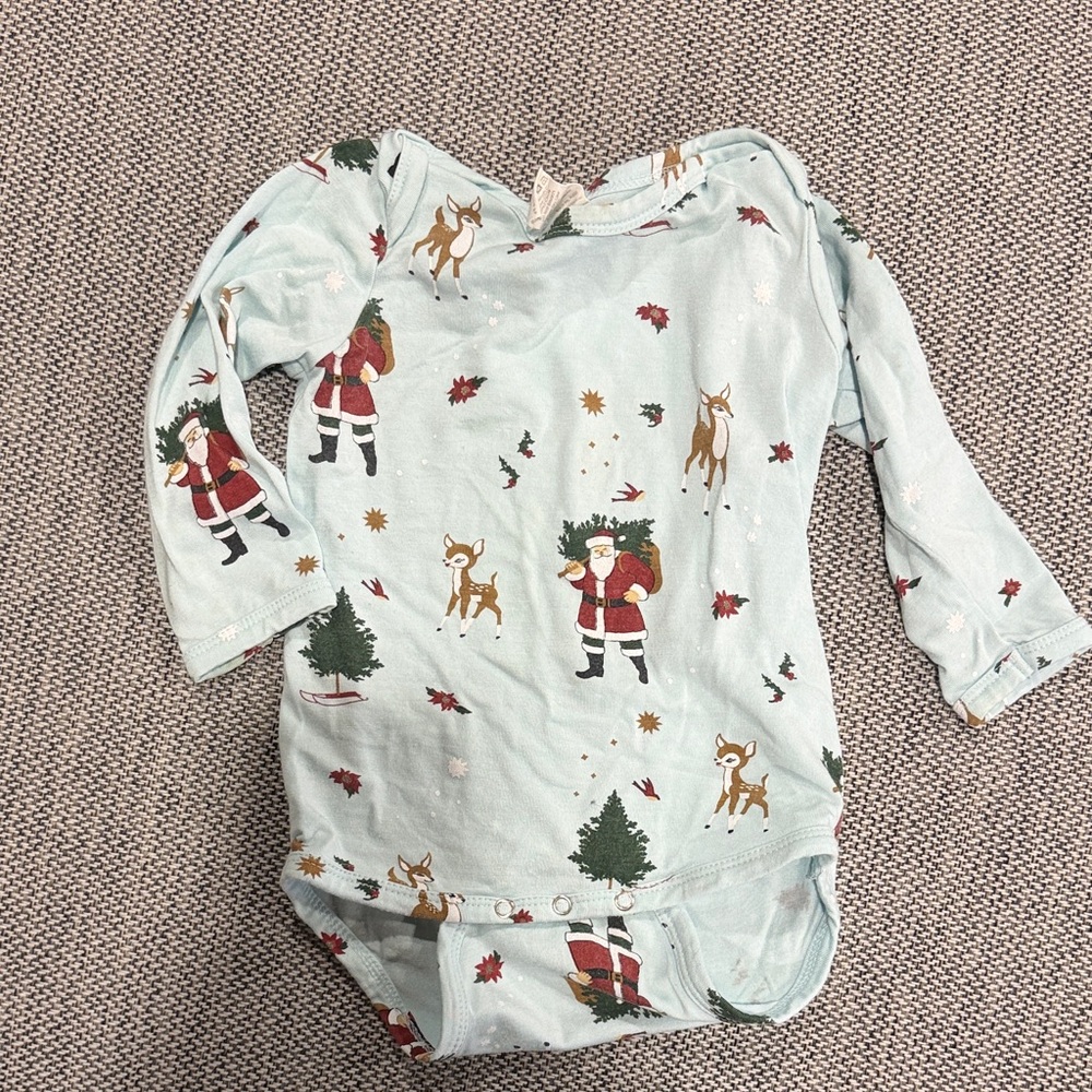 Kate Quinn bamboo Christmas bodysuit
